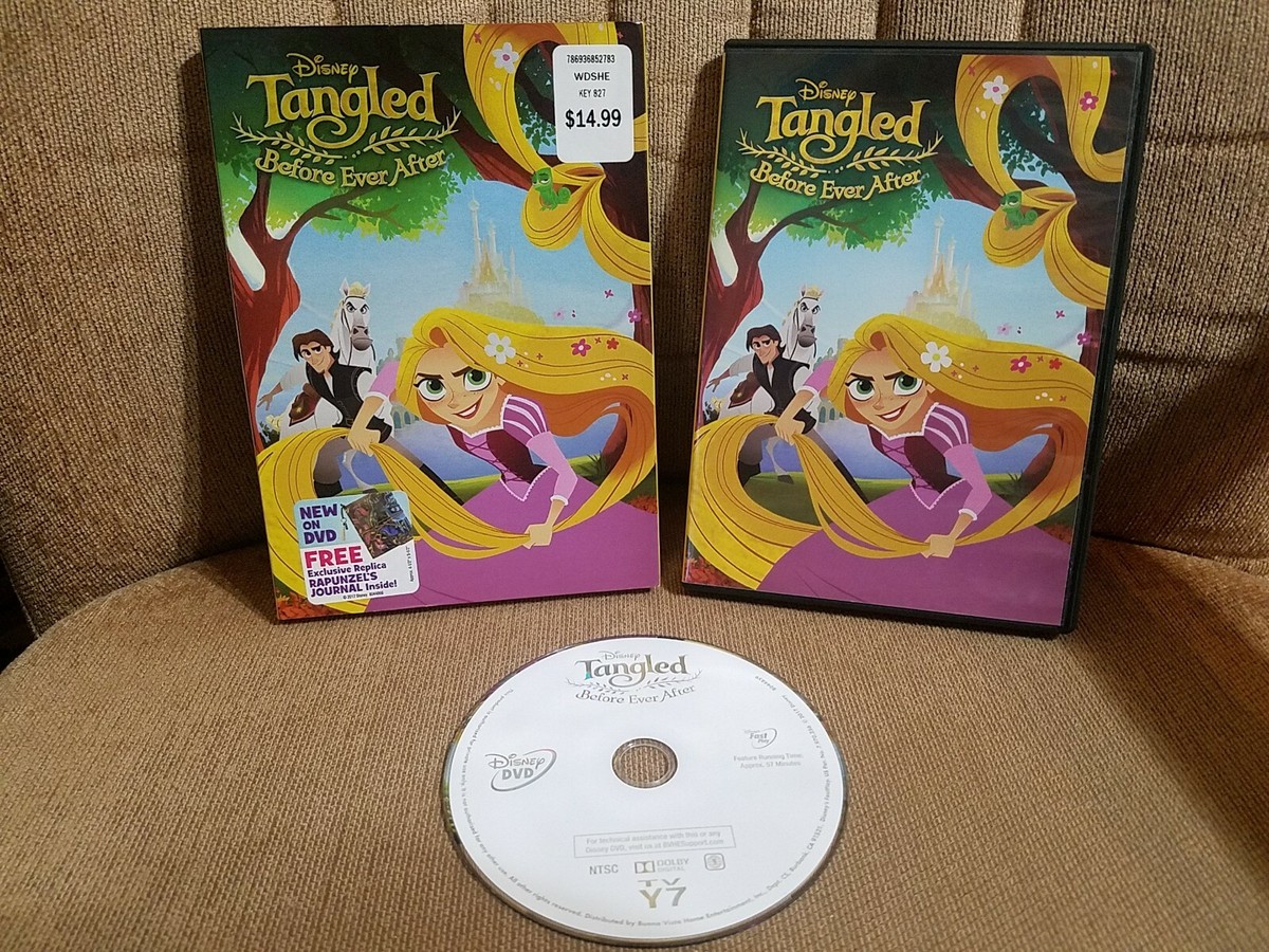 Disney Tangled Before Ever After (DVD, 2017) Mandy Moore Zachary