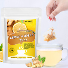 Lemon Ginger Turmeric Lemon Ginger Herbal Tea Bags Premium Loose leaf