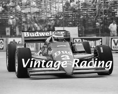 Bobby Rahal 8 x 10 1986 Long Beach Grand Prix 8 x 10 Indy Car Photo