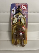 Beanie Babies Ty Britannia The Bear McDonald's 1999 VTG Brand New Sealed