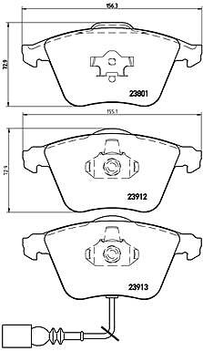 Fits BREMBO P 85 079 Brake Pad Set, Disc Brake ⭐UK Stock⭐ - Image 25