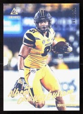 2020 Panini Luminance Albert Okwuegbunam Gold /250 Rookie Card #188 Missouri. rookie card picture