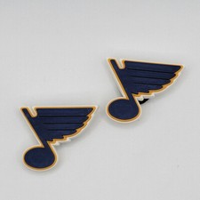 NHL St. Louis Blues Hockey Team For Crocs Shoe Charms Jibbitz - 2 Pieces