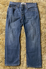 LEVI'S 559 RELAXED STRAIGHT MEN'S JEANS SIZE 34 X 30 ACTUAL W 35" L 30"
