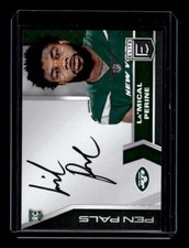 2020 Elite Pen Pals #42 La'Mical Perine Auto ON-CARD RC ROOKIE AUTO