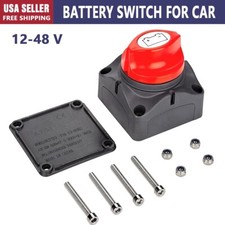 Battery Switch 12-48 V Battery Power Cut Master Switch Disconnect Isolator for C