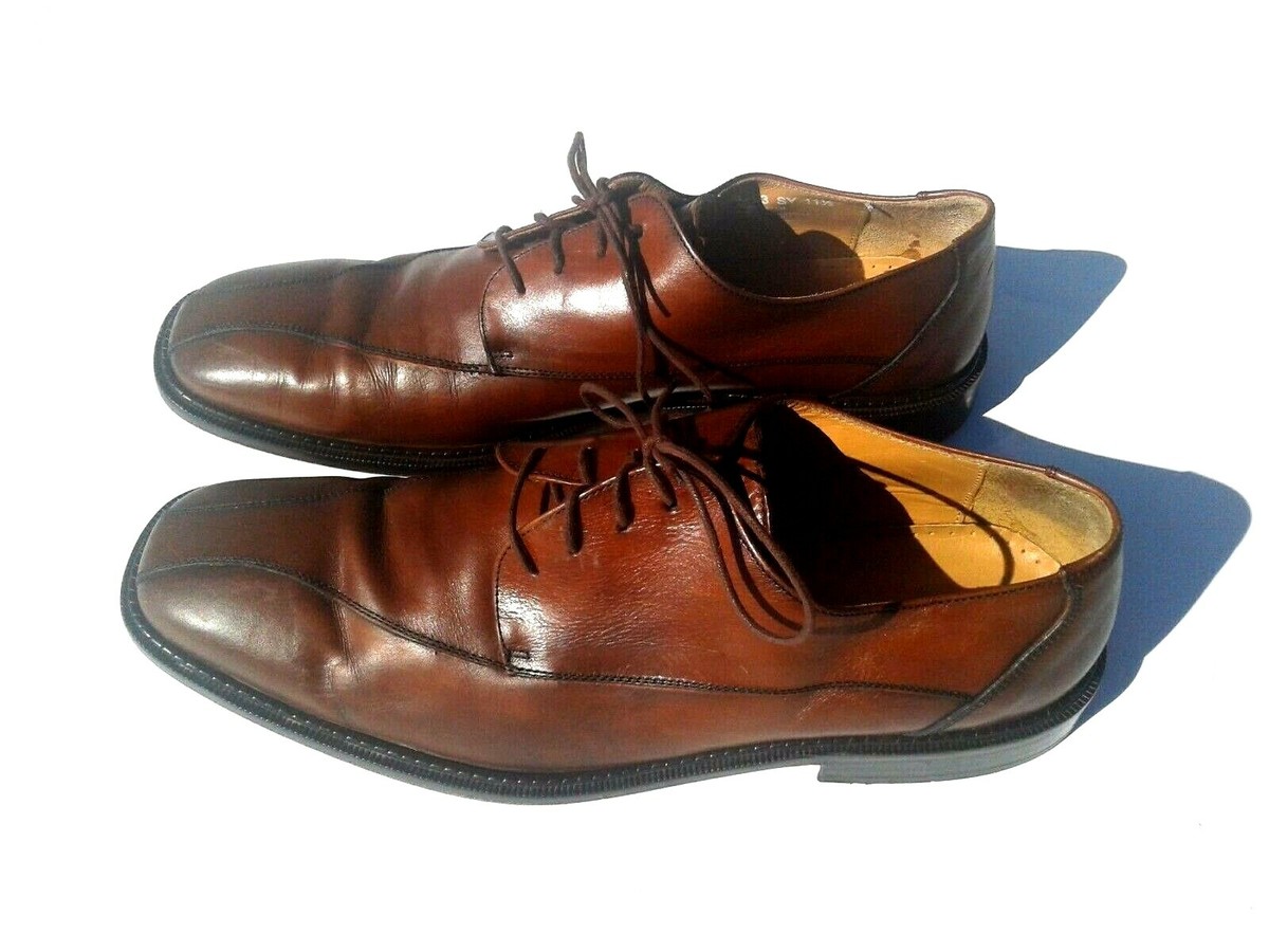 Brassboot men oxford brown leather shoes, leather lining, 13 Brass Boot Crimson Chromexcel main image 2