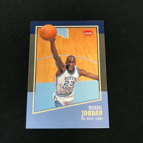2013-14 Fleer Retro MICHAEL JORDAN #40 North Carolina Tar Heels ~JN10 | eBay