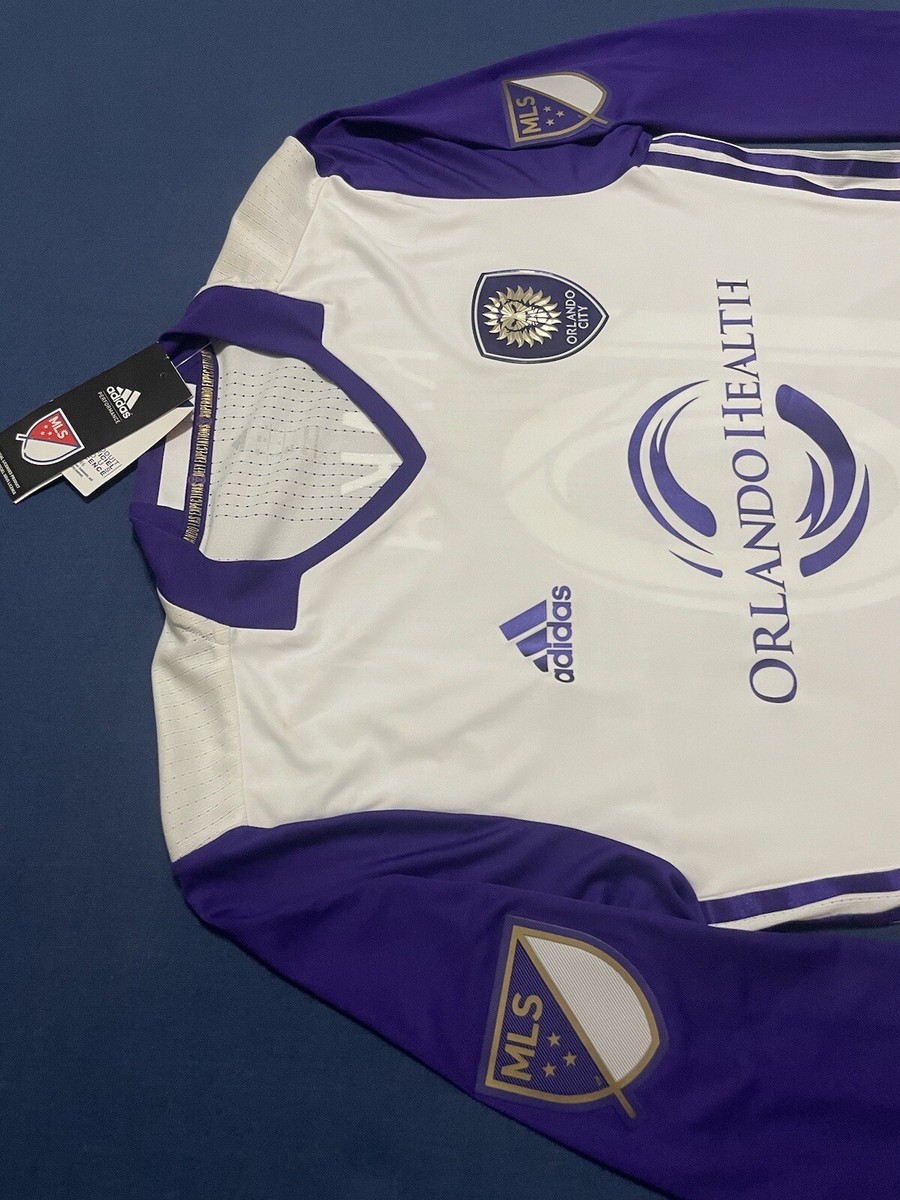 ADIDAS ADIZERO KAKA ORLANDO CITY LONG SLEEVE SOCCER JERSEY SIZE M