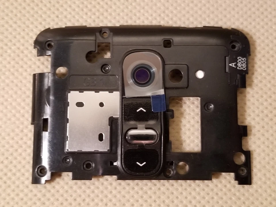 NUEVO LG Placa Trasera Carcasa Cámara Lente Pwr para G2 D800 D801 D802 D803 D805 Foto 2 de 4