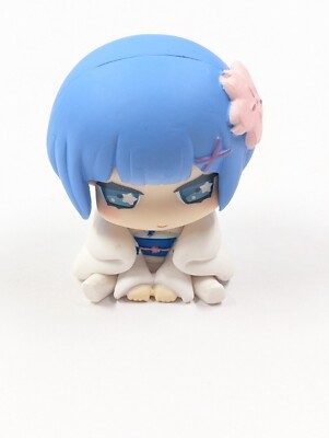 Rem Re Zero Mini Figure Sitting Childhood Onemutan Sleepy Sleeping Mascot