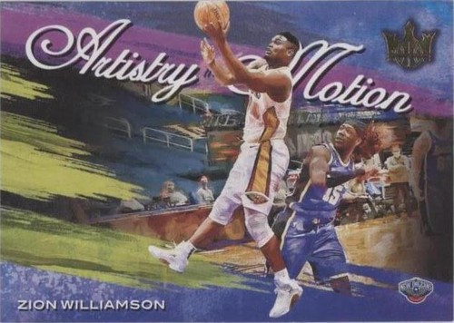 ZION WILLIAMSON 2019-20 PANINI COURT KINGS #72 LEVEL I ROOKIE RC
