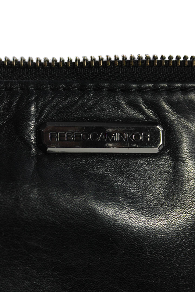 Rebecca Minkoff Womens Single Strap Fringe Studded Crossbody Handbag