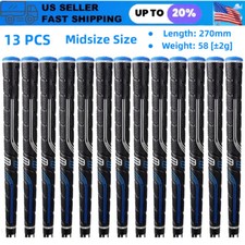 13 Pcs Blue MidSize CP2 Pro Rubber Grip Wrap Grip Club Grip Golf Grip Anti-Slip
