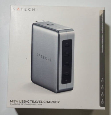 Satechi (ST-W145GTM) 145W USB-C Travel Charger