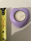 Handmade Heart Shaped Cement Tea Candle Holder — photo 6