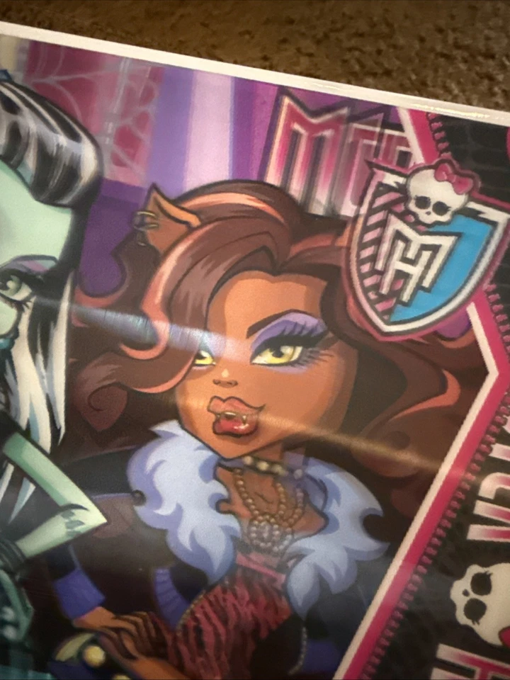 Quebra-cabeça lenticular Monster High Super 3D 150 peças 12 x 18 NOVO LACRADO - Imagem 4 de 4