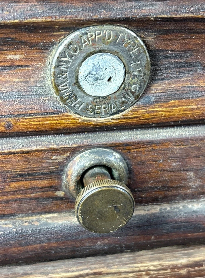 BALANZA BOTICARIO VINTAGE MADERA MÁRMOL LATÓN PENNA&NYC Foto 2 de 4