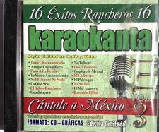 Karaokanta CD G EXITOS Cantale a Mexico 3 16 Exitos Rancheros