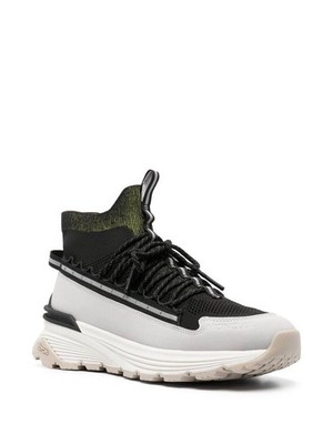 Moncler Wibram Monte Runner Reflective Element Trail Sneakers Mens Size 12 US