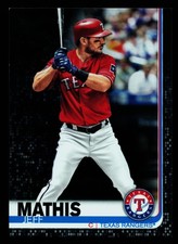 Jeff Mathis Texas Rangers 2019 Topps Black #681 SN /67