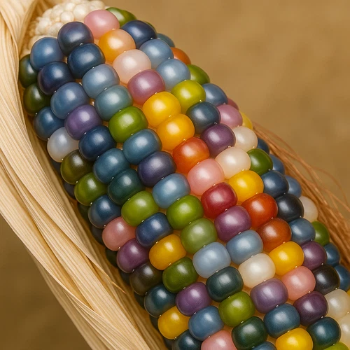 50+ GLASS GEM CORN SEEDS | HEIRLOOM RAINBOW KERNELS | RARE FREE SHIPPING ?