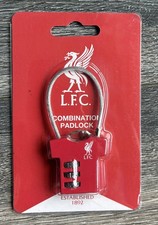 Superb Liverpool Football Club Official Combination Travel Padlock- NEW