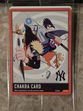 Naruto x Yankees BANDAI TCG Chakra Promo Card CP-001 In Hand