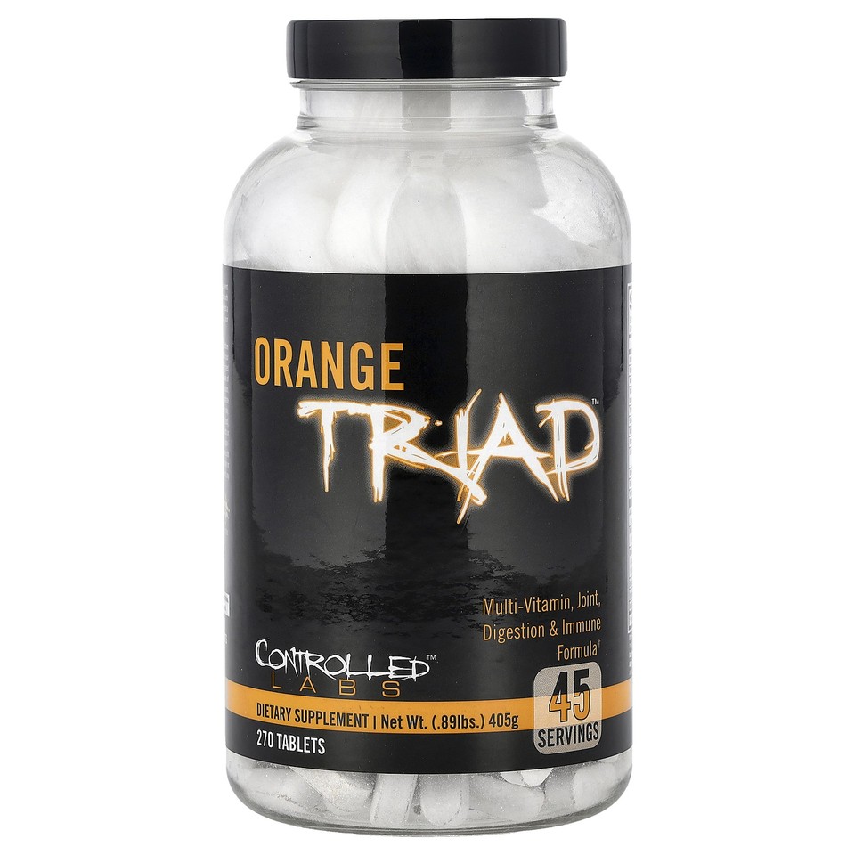 Orange Triad™, Multi-Vitamin, Joint, Digestion & Immune Formula, 270 Tablets