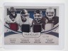 WILLIAMS SPILLER WALKER HALL 2022 IMMACULATE QUAD JERSEY PATCH ROOKIE /99 Q3668