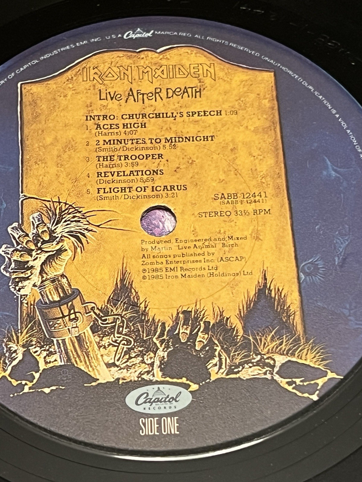 Iron Maiden Original Album Lot X 4!!!