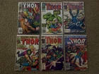 Marvel The Mighty Thor Comic Book Collection Vintage 1980s Lot of 5 Books