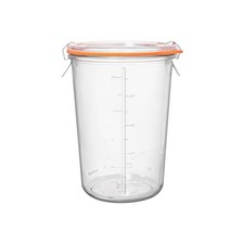 Glass Sourdough Starter Jar,27oz Wide Mouth Jars for Sourdough Starter,Airtig...