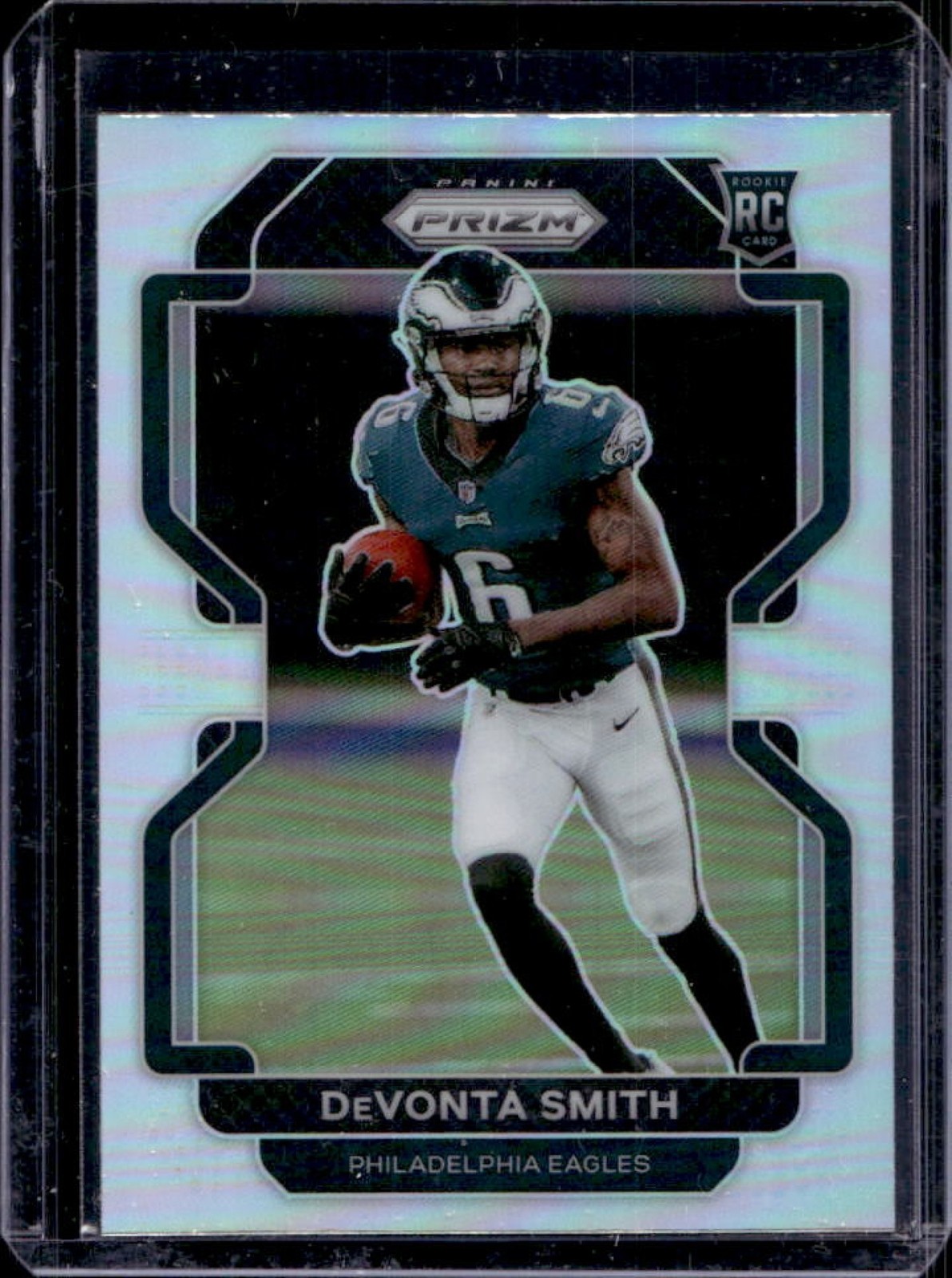 2021 Prizm DeVonta Smith Variations RC Silver #V-335 Eagles Rookie