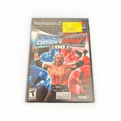 WWE Smackdown vs. Raw 2007 (Sony PlayStation 2 PS2, 2006) No Manual