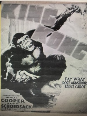 King Kong (1933) Vintage 1993 Repro 22'' x 28'' RKO Movie Poster OSP #28-662 /NEW