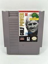 Greg Norman's Golf Power Nintendo NES Game Cartridge VGC Tested