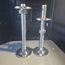 Scaffold 13" Adjustable Leg Stand 5500 lb Capacity 2 Pack NEW Open Packaging