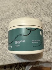 Headquarters Deep Scalp Exfoliating Scrub for Oily Roots and Scalp 8oz Sealed