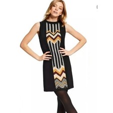 Missoni for Target Zig Zag Stripes Sleeveless Crewneck Sweater Dress,Size Large 