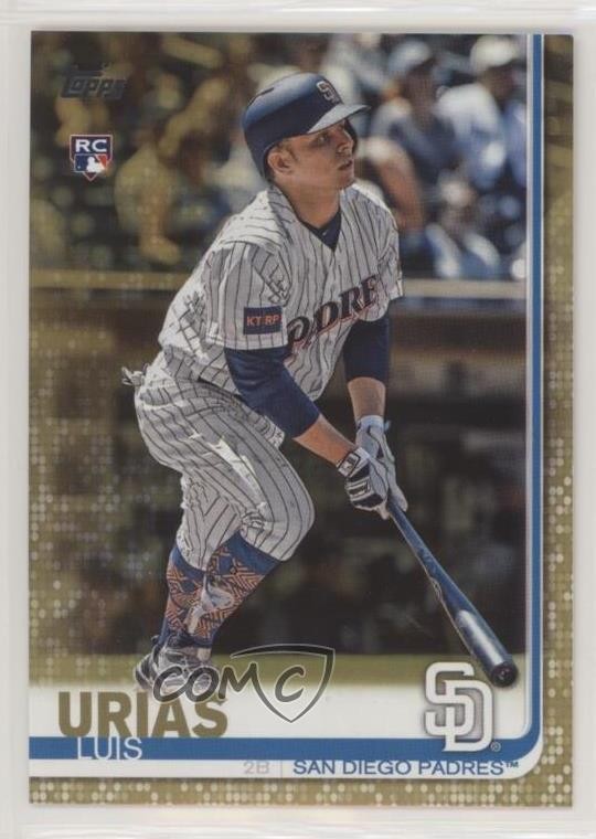 2019 Topps Gold 105/2019 Luis Urias #192 2d9