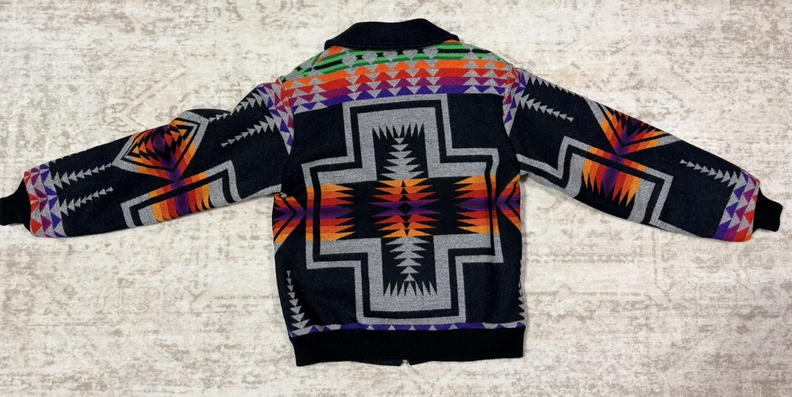 Vintage Pendleton Chief Joseph Pattern Bomber Jac… - image 2