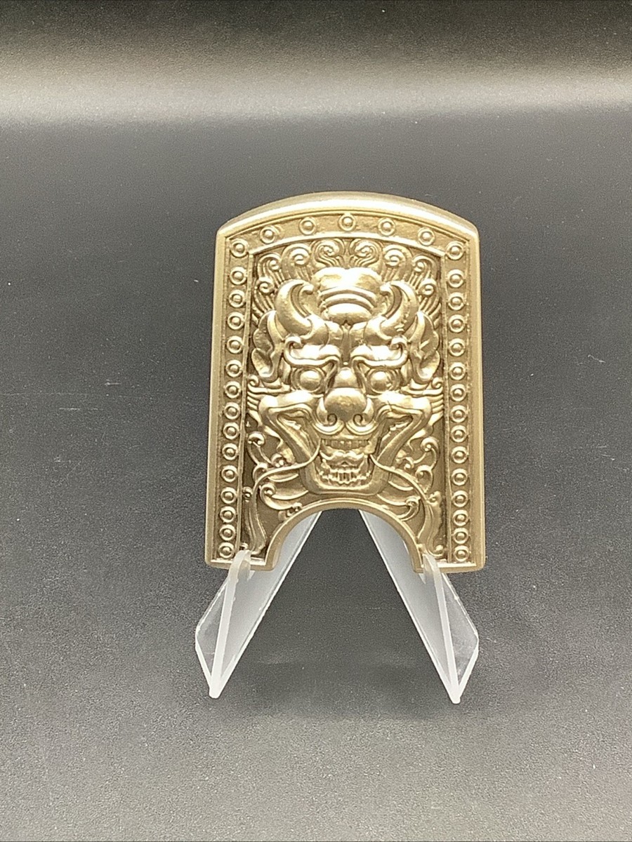 South Korea 2 oz Silver Doggaebi Shield Stacker .999 Fine Antiqued