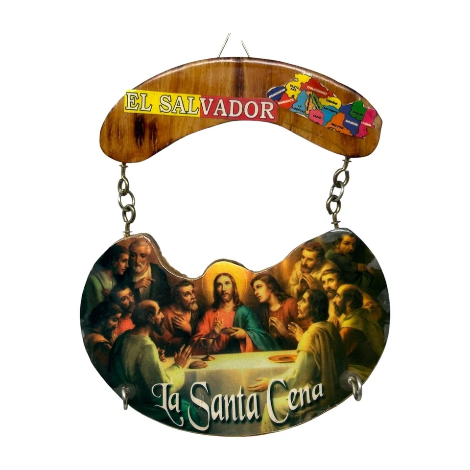 萨尔瓦多木质墙面钥匙包 | 萨尔瓦多制造 — 第 3/4 张图片