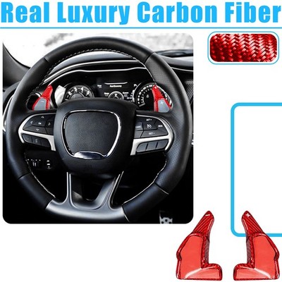 Steering Wheel Shift Paddle Extended Shifter Trim For Dodge Challenger SRT 15-23