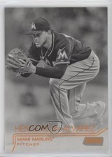 2015 Topps Stadium Club Black & White Orange Foil /17 Henderson Alvarez 0kb5