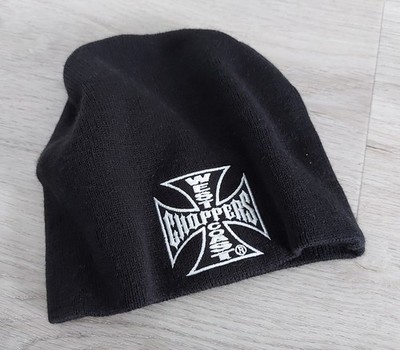 West Coast Choppers Beanie Wintermütze Schwarz Prints