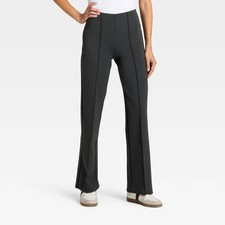 Women's High-Rise Flare Pants - All In Motion Black M