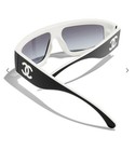 Chanel Sonnenbrille Shield 6057 Neuwertig Rechnung Original