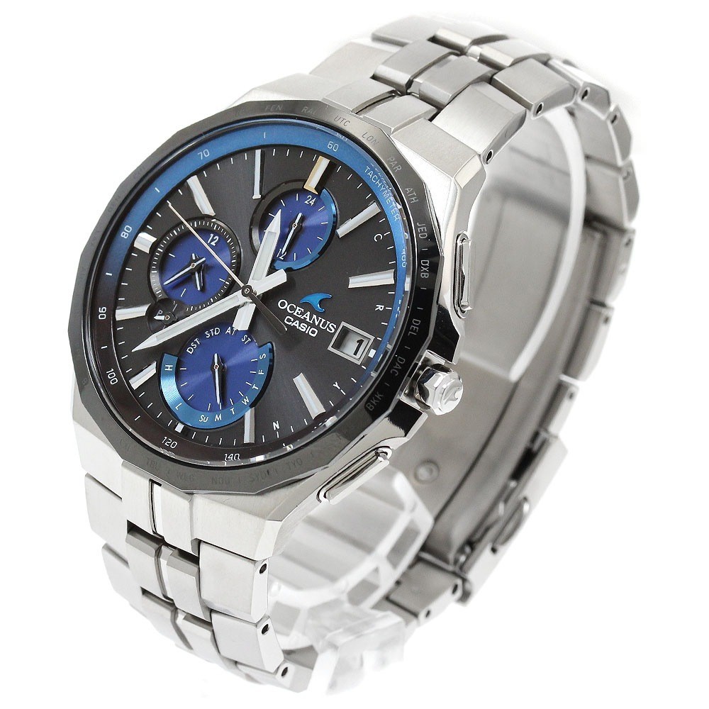 ☆New] Casio Oceanus OCW-S5000E-1AJF Manta Elegant Chrono Men
